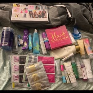 Pure Romance samples and full size kit